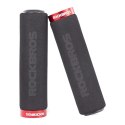 Rockbros Uchwyty rowerowe Rockbros BT1001BKRD z gąbki na kierownicę - czarno-czerwone