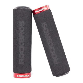 Rockbros Uchwyty rowerowe Rockbros BT1001BKRD z gąbki na kierownicę - czarno-czerwone