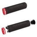 Rockbros Uchwyty rowerowe Rockbros BT1001BKRD z gąbki na kierownicę - czarno-czerwone