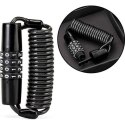 Rockbros Zapięcie rowerowe Rockbros T609 na szyfr 1,5m - czarne