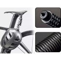 Rockbros Zapięcie rowerowe Rockbros T609 na szyfr 1,5m - czarne
