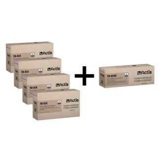 ACTIS 4 x Actis toner do HP 05X CE505X new TH-05X + Actis toner uniwer do HP CE505X, CF280X new TH-05XU za 1 zł