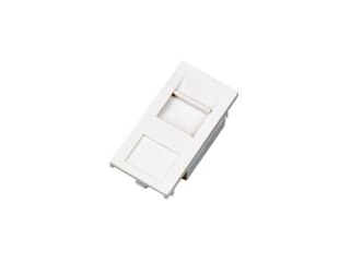 ALANTEC Adapter z przesłoną na 1 moduł A-LAN OS002