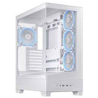 ASUS Obudowa Asus A31 PLUS TG ARGB WHITE