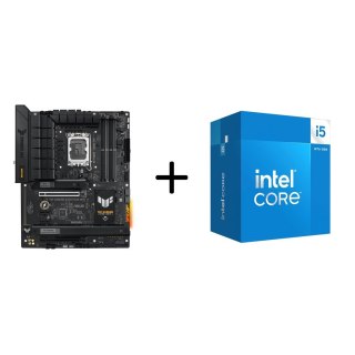 ASUS Płyta główna ASUS TUF GAMING B760-PLUS WIFI + Procesor Intel Core i5-14400 (BX8071514400)