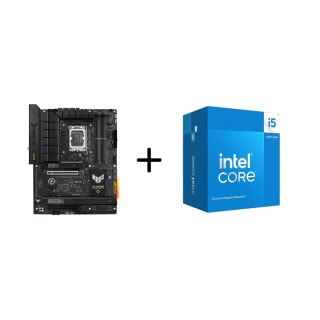ASUS Płyta główna ASUS TUF GAMING B760-PLUS WIFI + Procesor Intel Core i5-14400F (BX8071514400F)