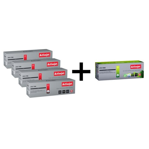 Activejet 4 x Activejet toner do HP 78A CE278A new ATH-78N + ATH-78NB BIO za 1zł! Activejet 4 x Activejet toner do HP 78A CE278A new ATH-78N + ATH-78NB BIO za 1zł!