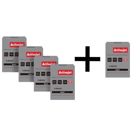 Activejet 500 sztuk ActiveJet taśma do Oki 9002303 new A-OKI320