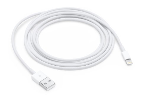 Apple Apple Przewód ze złącza Lightning na USB (2m) MD819ZM/A Apple Apple Przewód ze złącza Lightning na USB (2m) MD819ZM/A