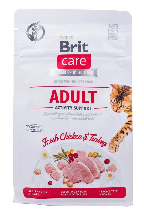 Brit BRIT Care Grain Free Activity Support Adult - sucha karma dla kota - 400 g Brit BRIT Care Grain Free Activity Support Adult - sucha karma dla kota - 400 g