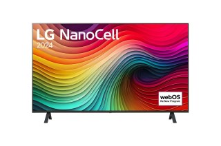LG Telewizor LG 43NANO82T3B NanoCell 43'' 4K Ultra HD WebOS 24 Dolby Digital Plus DVB-T2 Czarny