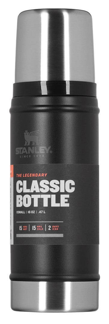 STANLEY Stanley termos LEGENDARY CLASSIC - MATTE BLACK 0,47L STANLEY Stanley termos LEGENDARY CLASSIC - MATTE BLACK 0,47L