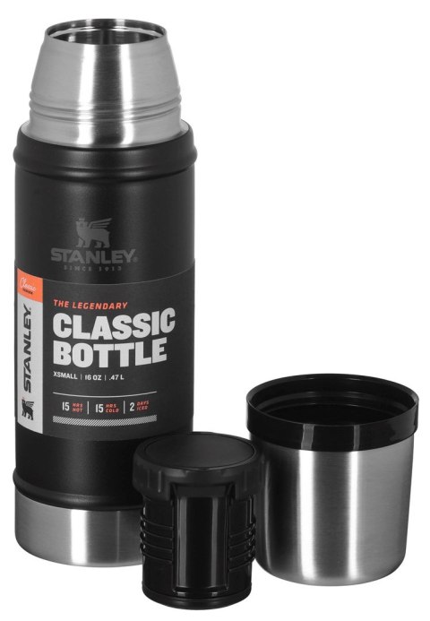 STANLEY Stanley termos LEGENDARY CLASSIC - MATTE BLACK 0,47L STANLEY Stanley termos LEGENDARY CLASSIC - MATTE BLACK 0,47L