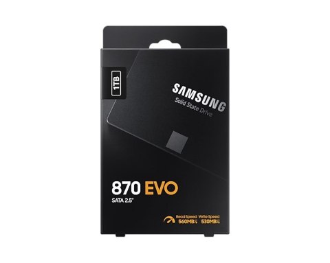 Samsung Dysk SSD Samsung 870 EVO 1TB MZ-77E1T0BW SATA Samsung Dysk SSD Samsung 870 EVO 1TB MZ-77E1T0BW SATA