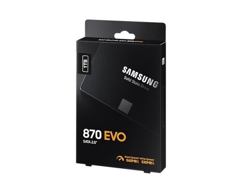 Samsung Dysk SSD Samsung 870 EVO 1TB MZ-77E1T0BW SATA Samsung Dysk SSD Samsung 870 EVO 1TB MZ-77E1T0BW SATA