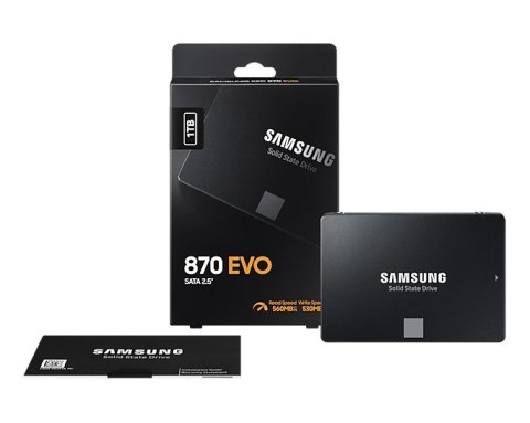 Samsung Dysk SSD Samsung 870 EVO 1TB MZ-77E1T0BW SATA Samsung Dysk SSD Samsung 870 EVO 1TB MZ-77E1T0BW SATA