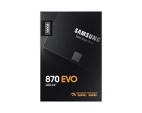 Samsung Dysk SSD Samsung 870 EVO 500GB MZ-77E500BW SATA Samsung Dysk SSD Samsung 870 EVO 500GB MZ-77E500BW SATA