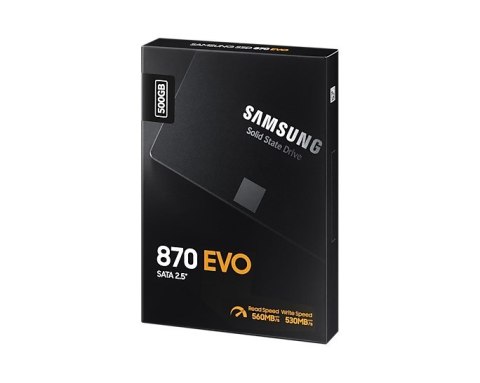 Samsung Dysk SSD Samsung 870 EVO 500GB MZ-77E500BW SATA Samsung Dysk SSD Samsung 870 EVO 500GB MZ-77E500BW SATA