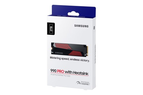 Samsung Dysk SSD Samsung 990 PRO 2TB M.2 2280 PCI-E x4 Gen4 NVMe Samsung Dysk SSD Samsung 990 PRO 2TB M.2 2280 PCI-E x4 Gen4 NVMe