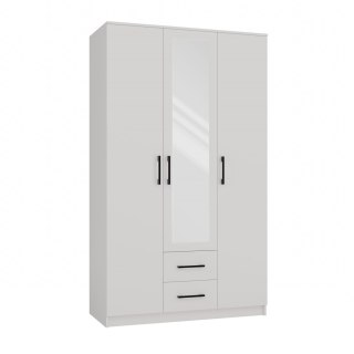 TOP E SHOP SZAFA ROMANA 120X205 BIAŁA Z LUSTREM