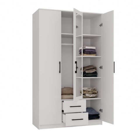 TOP E SHOP SZAFA ROMANA 120X205 BIAŁA Z LUSTREM TOP E SHOP SZAFA ROMANA 120X205 BIAŁA Z LUSTREM