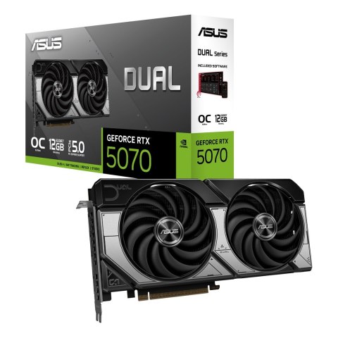 ASUS Karta graf. ASUS DUAL RTX 5070 12GB OC ASUS Karta graf. ASUS DUAL RTX 5070 12GB OC