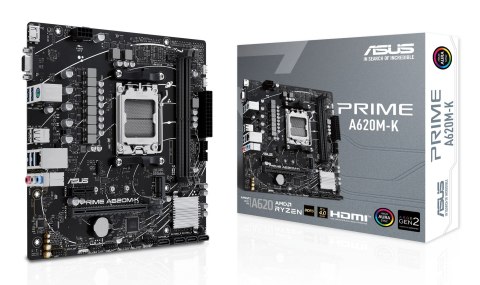 ASUS Płyta główna ASUS PRIME A620M-K ASUS Płyta główna ASUS PRIME A620M-K