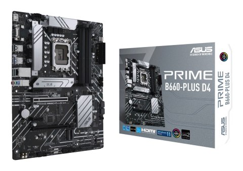 ASUS Płyta główna ASUS PRIME B660-PLUS D4 ASUS Płyta główna ASUS PRIME B660-PLUS D4