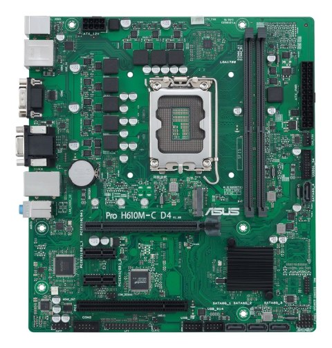 ASUS Płyta główna ASUS PRO H610M-C D4-CSM ASUS Płyta główna ASUS PRO H610M-C D4-CSM