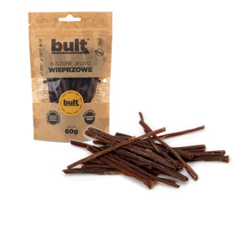 BULT Eko przysmak suszone jelito wieprzowe 60g BULT Eko przysmak suszone jelito wieprzowe 60g
