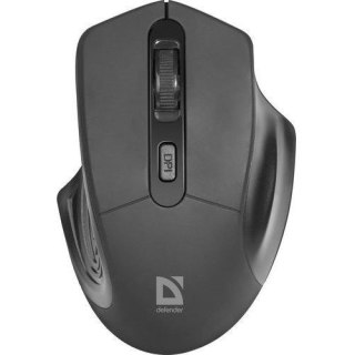 Defender DEFENDER MYSZ DATUM MB-345 RF OPTICAL 1600DPI 4P CZARNA 52345 BEZPRZEWODOWA