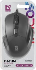 Defender DEFENDER MYSZ DATUM MB-347 OPTICAL 1600DPI 4P CZARNA 52347