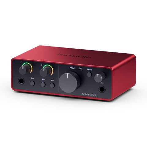Focusrite Focusrite Scarlett Solo - 2-kanałowy interfejs Focusrite Focusrite Scarlett Solo - 2-kanałowy interfejs