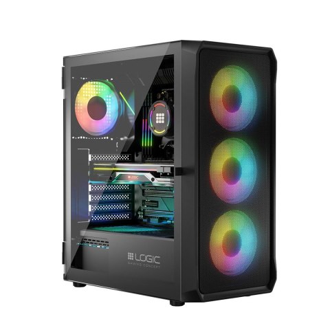 LOGIC LOGIC OBUDOWA LOGIC PORTOS ARGB MIDI USB 3.0 BLACK LOGIC LOGIC OBUDOWA LOGIC PORTOS ARGB MIDI USB 3.0 BLACK