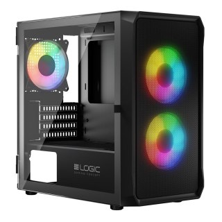 LOGIC LOGIC OBUDOWA PORTOS ARGB MINI USB 3.0 BLACK