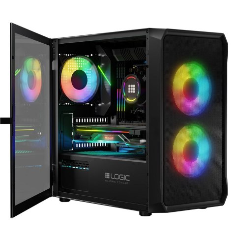 LOGIC LOGIC OBUDOWA PORTOS ARGB MINI USB 3.0 BLACK LOGIC LOGIC OBUDOWA PORTOS ARGB MINI USB 3.0 BLACK