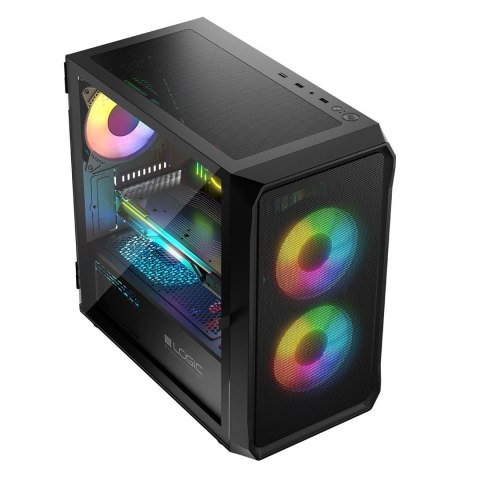 LOGIC LOGIC OBUDOWA PORTOS ARGB MINI USB 3.0 BLACK LOGIC LOGIC OBUDOWA PORTOS ARGB MINI USB 3.0 BLACK