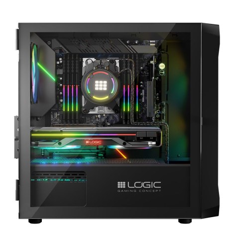 LOGIC LOGIC OBUDOWA PORTOS ARGB MINI USB 3.0 BLACK LOGIC LOGIC OBUDOWA PORTOS ARGB MINI USB 3.0 BLACK