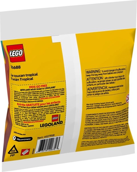 Lego LEGO Creator 30688 Tropikalny tukan Lego LEGO Creator 30688 Tropikalny tukan