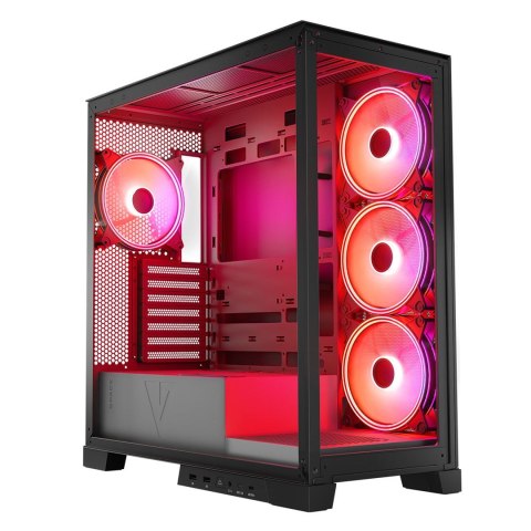 MODECOM MODECOM OBUDOWA VOLCANO SPACE APEX ARGB MIDI CZARNA MODECOM MODECOM OBUDOWA VOLCANO SPACE APEX ARGB MIDI CZARNA