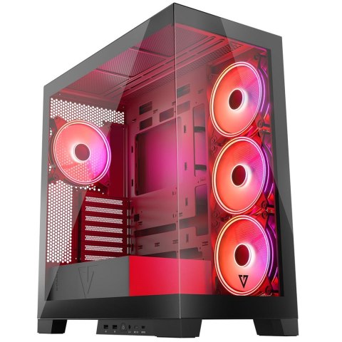 MODECOM MODECOM OBUDOWA VOLCANO SPACE APEX ARGB MIDI CZARNA MODECOM MODECOM OBUDOWA VOLCANO SPACE APEX ARGB MIDI CZARNA