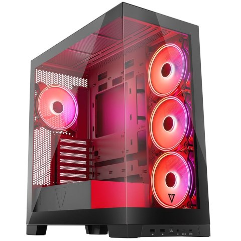 MODECOM MODECOM OBUDOWA VOLCANO SPACE APEX ARGB MIDI CZARNA MODECOM MODECOM OBUDOWA VOLCANO SPACE APEX ARGB MIDI CZARNA