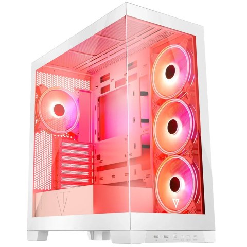 MODECOM MODECOM OBUDOWA VOLCNO SPACE APEX ARGB MIDI WHITE MODECOM MODECOM OBUDOWA VOLCNO SPACE APEX ARGB MIDI WHITE