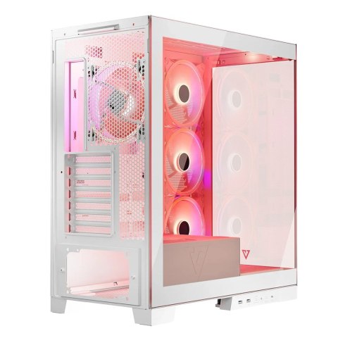 MODECOM MODECOM OBUDOWA VOLCNO SPACE APEX ARGB MIDI WHITE MODECOM MODECOM OBUDOWA VOLCNO SPACE APEX ARGB MIDI WHITE
