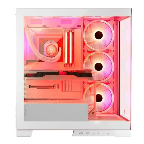 MODECOM MODECOM OBUDOWA VOLCNO SPACE APEX ARGB MIDI WHITE MODECOM MODECOM OBUDOWA VOLCNO SPACE APEX ARGB MIDI WHITE