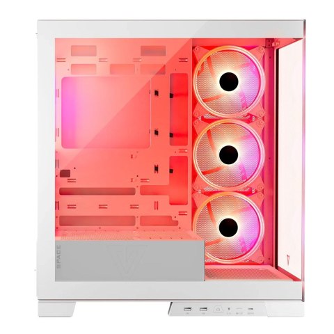 MODECOM MODECOM OBUDOWA VOLCNO SPACE APEX ARGB MIDI WHITE MODECOM MODECOM OBUDOWA VOLCNO SPACE APEX ARGB MIDI WHITE