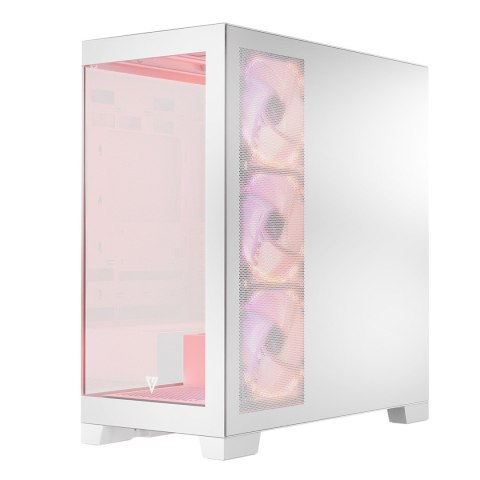 MODECOM MODECOM OBUDOWA VOLCNO SPACE APEX ARGB MIDI WHITE MODECOM MODECOM OBUDOWA VOLCNO SPACE APEX ARGB MIDI WHITE