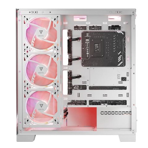 MODECOM MODECOM OBUDOWA VOLCNO SPACE APEX ARGB MIDI WHITE MODECOM MODECOM OBUDOWA VOLCNO SPACE APEX ARGB MIDI WHITE