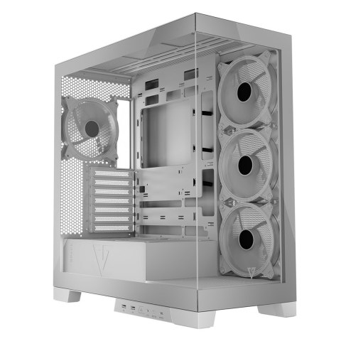 MODECOM MODECOM OBUDOWA VOLCNO SPACE APEX ARGB MIDI WHITE MODECOM MODECOM OBUDOWA VOLCNO SPACE APEX ARGB MIDI WHITE