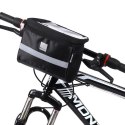 Wozinsky Wozinsky torba rowerowa na kierownicę z etui na telefon 2 l czarny (WBB12BK)